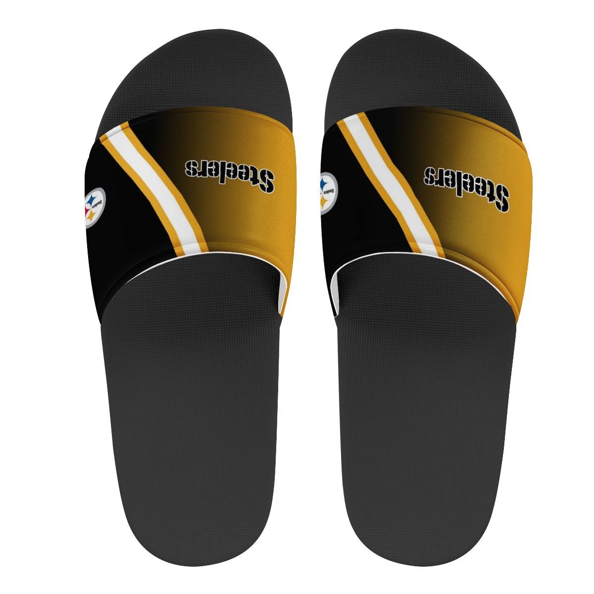 Men's Pittsburgh Steelers Flip Flops 004 Men's Pittsburgh Steelers Flip Flops 004